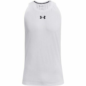 Under Armour BASELINE Férfi kosárlabda trikó, fehér, méret L kép