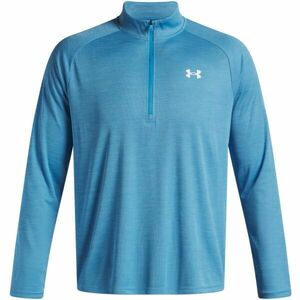 Under Armour TECH TEXTURED Férfi póló, világoskék, méret L kép