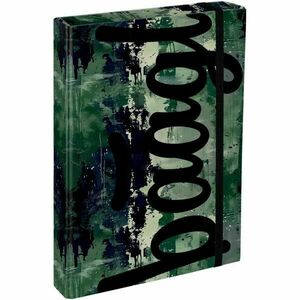 BAAGL JUMBO FOREST Füzettartó box A4, zöld, méret kép