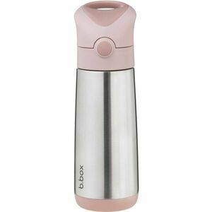B.BOX BLUSH CRUSH 500 ML Gyerek termosz szívószállal, ezüst, méret 500 ML kép