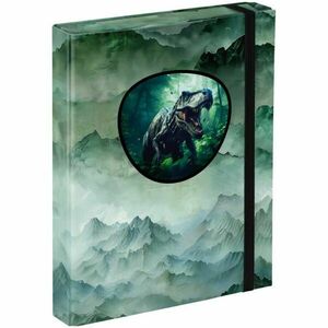 BAAGL DINO Füzettartó box A5, zöld, méret kép