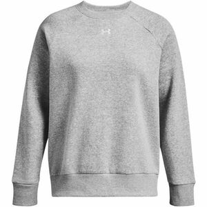 Under Armour RIVAL FLEECE CREW Női pulóver, szürke, méret L kép