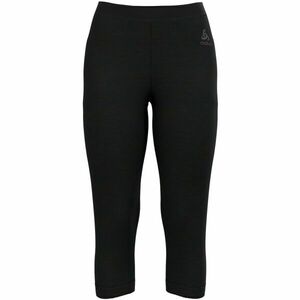 Odlo NATURAL MERINO 200 Női thermo háromnegyedes leggings, fekete, méret kép