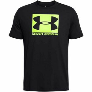 Under Armour BOXED SPORTSTYLE SS Férfi póló, fekete, méret S kép