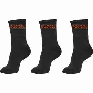 BLACK & DECKER SOCKS TECH Férfi zokni, sötétszürke, méret 47-49 kép