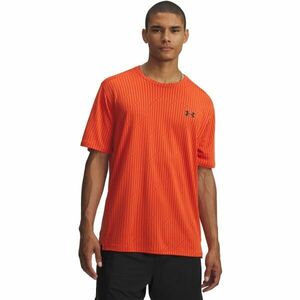 Under Armour TECH VENT JACQUARD Férfi póló, narancssárga, méret M kép