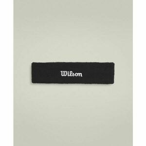 Wilson U TERRY LOGO HEADBAND Sport fejpánt, fekete, méret UNI kép