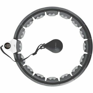 HMS HHW06 Masszázs hula hoop súllyal, sötétszürke, méret kép