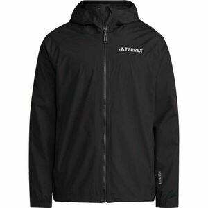 adidas TERREX MULTY 2L RAIN JACKET Férfi outdoor kabát, fekete, méret XXL kép