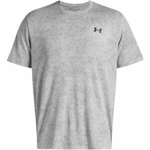 Under Armour TECH TEE PIXELATE Férfi sportpóló, szürke, méret M kép