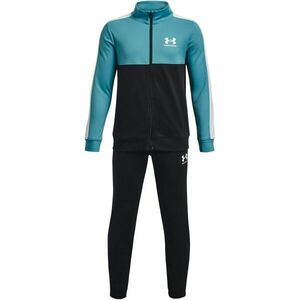 Under Armour CB KNIT TRACK SUIT Fiú melegítő szett, fekete, méret XL kép