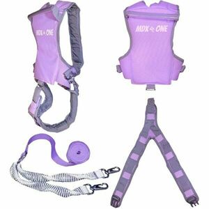 MDXONE STATIC SKI HARNESS WITH 9' STATIC ROPE Beülő síeléshez, lila, méret kép