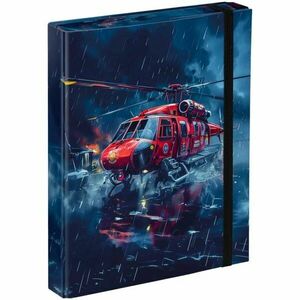 BAAGL RESCUERS Füzettartó box A5, sötétkék, méret kép
