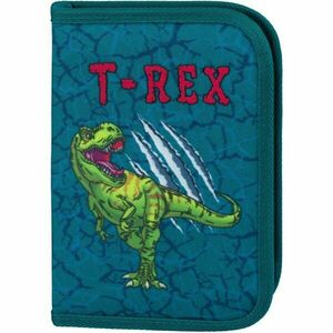 BAAGL CLASSIC CASE T-REX Klasszikus iskolai tolltartó, türkiz, méret kép