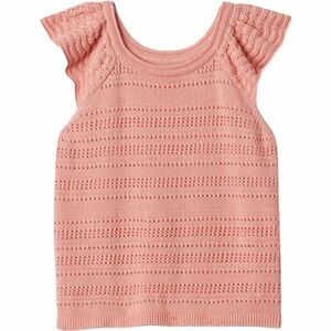 GAP V-CROCHET Lány póló, lazac, méret kép