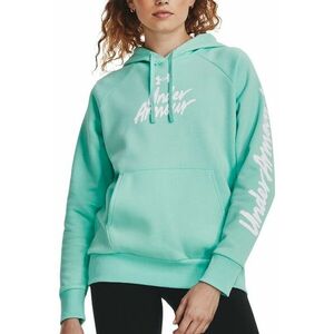 Kapucnis melegítő felsők Under Armour UA Rival Fleece Graphic Hdy-BLU kép