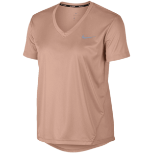 Rövid ujjú póló Nike W NK MILER TOP VNECK kép
