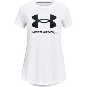 Rövid ujjú póló Under Armour UA SPORTSTYLE LOGO SS-WHT kép