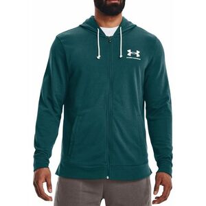 Kapucnis melegítő felsők Under Armour UA Rival Terry LC FZ-GRN kép