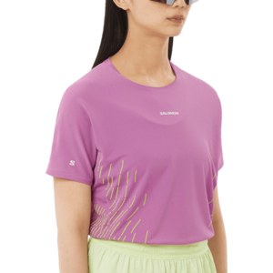 Rövid ujjú póló Salomon SENSE AERO SS TEE GFX W kép