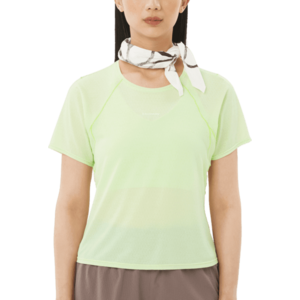 Rövid ujjú póló Salomon SHAKEout AIR CROPPED SS TEE W kép