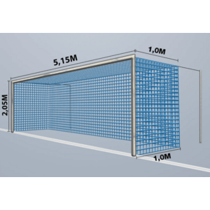 Háló Cawila Cawila Net 5, 15x2, 05m Tiefe 1, 0x1, 0m kép