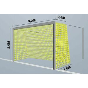 Háló Cawila Cawila Net 4MM M100 3, 00x2, 00m 0, 8x1m kép