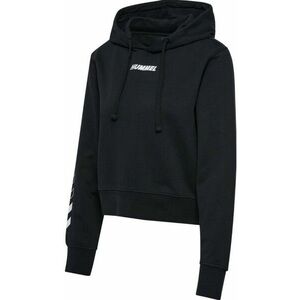 Kapucnis melegítő felsők Hummel hmlELEMENTAL SHORT HOODIE WOMAN kép