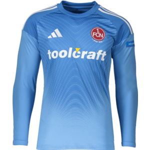 Hosszú ujjú póló adidas 1. FC Nürnberg Goalkeeper Jersey 2025/26 kép