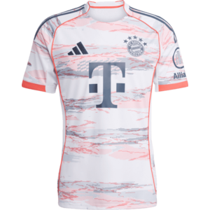 Póló adidas FC Bayern München Away Jersey 2025/26 Kids kép