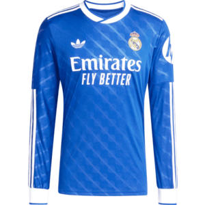 Hosszú ujjú póló adidas Originals Real Madrid Long Sleeve 3rd Jersey 2025/26 kép