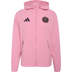 Kapucnis kabát adidas Inter Miami CF Tiro Travel Full Zip Windbreaker kép
