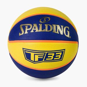 Spalding TF-33 Hivatalos kosárlabda sárga 84352Z (TF-33 Official 84352Z) kép