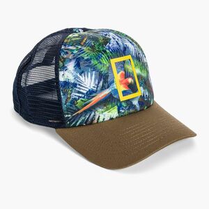 BUFF Trucker Scarlett Macaw National Geographic baseball sapka 125382.555.30.00 (Trucker Scarlett Macaw National Geographic 125382.555.30.00) kép
