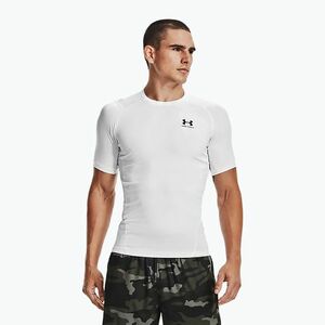 Under Armour férfi edzőpóló Ua Hg Armour Comp SS fehér 1361518-100 (HG Armour Comp 1361518) kép