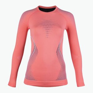 Női termikus pulóver UYN Evolutyon UW Shirt strawberry/pink/turquoise (Evolutyon Uw Shirt LG SL R614 U100009) kép