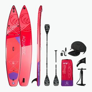 AQUASTIC Touring SUP deszka 12'6" piros AQS-SUP004 (Touring 12'6" AQS-SUP004) kép