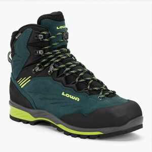 Cipő LOWA Cadin II GTX Mid stahlblau/limone (Cadin II GTX Mid 210095) kép