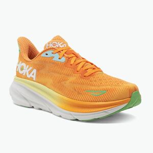 Férfi futócipő HOKA Clifton 9 solar flare/sherbet (Clifton 9 1127895-SRSH) kép