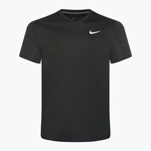 Férfi Nike Court Dri-Fit Victory teniszpóló fekete/fekete/fehér (Court Dri-Fit Victory CV2982-010) kép