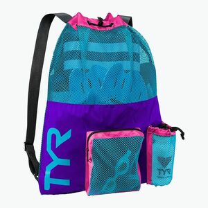 TYR Big Mesh Mummy úszótáska 40 l lila/rózsaszín (Big Mesh Mummy Bag LBMMB3_545) kép