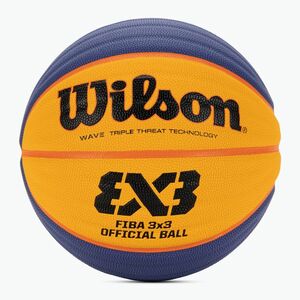 Wilson Fiba 3x3 Game kék/sárga kosárlabda 6-os méret (Fiba 3x3 Game WTB0533XB) kép
