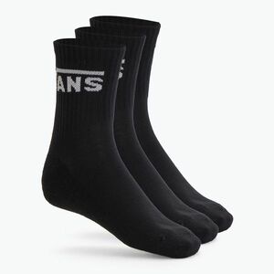 Férfi zokni Vans Classic Half Crew 3 pár black (Classic Half Crew VN000BHXBLK1) kép