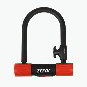 Zefal K-Traz U13 S fekete/piros kerékpárzár (K-Traz U13 S Level 13 U-Lock ZF-4945) kép