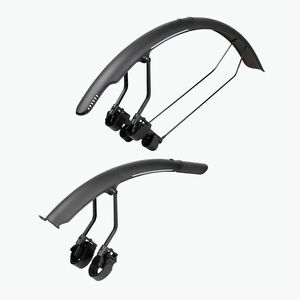 Topeak Tetrafender R1&R2 Road szett kerékpár sárvédők fekete (Tetrafender R1&R2 Road set T-TC9670) kép