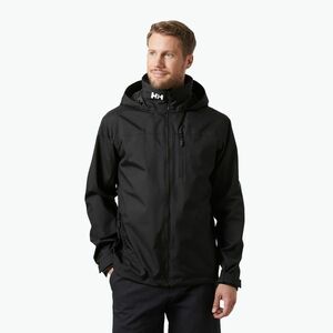 Férfi vitorlás kabát Helly Hansen Crew Hooded 2.0 black (Crew Hooded 2.0 34443_990) kép