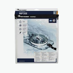 Térképtartó tok Sea to Summit Waterproof Map Cases clear (Waterproof Map Cases AWMC) kép