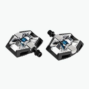 Crankbrothers Double Shot 2 black/silver/blue kerékpár pedál (Double Shot 2 CR-16006) kép