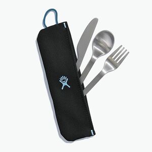 Evőeszközök Hydro Flask Flatware Set Stainless Pouch black (Flatware Set Stainless Pouch OKFW001) kép