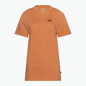 Női Vans bal mellkasi logós póló karneol színű (Left Chest Logo VN0A7RSRVVL) kép